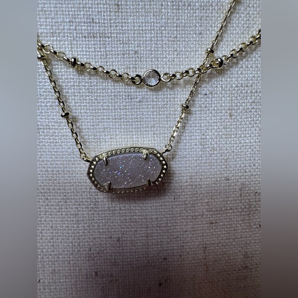 Kendra Scott Elisa Multistrand Gold Layered Necklace - Picture 2 of 11